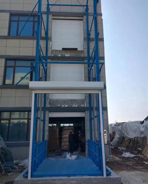 工厂升降机货梯 2层3层货物提升机 厂房货运电梯生产厂家